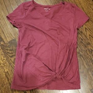 Maurices knotted vneck